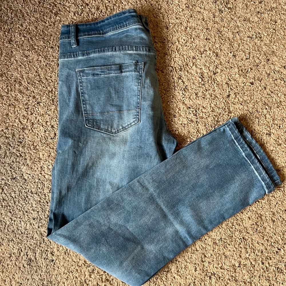 Steve’s Jeans Blue Straight Leg Jeans with Classic Denim Look